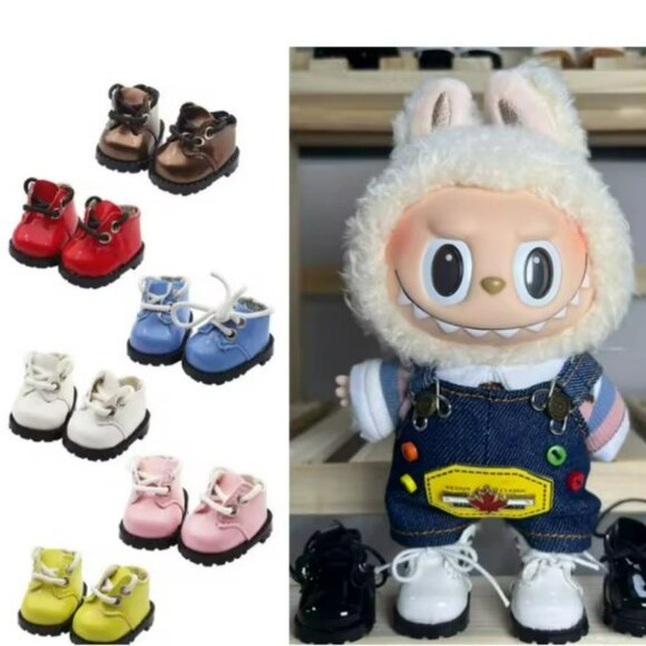 labubu designer sneakers with stripes and bee No Doll - Picture 2 of 2